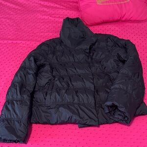 Black Puffer Jacket by Eileen fisher